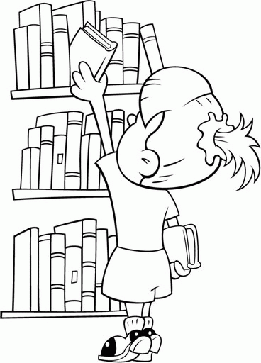 Biblioteka kolorowanki